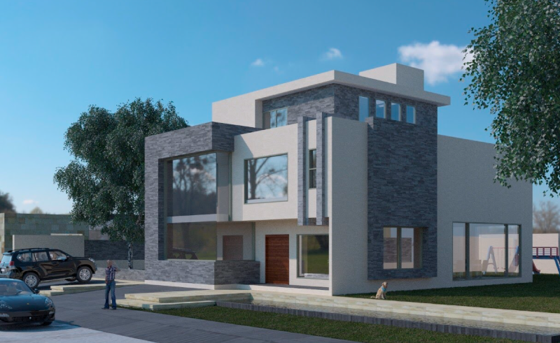 Render Residencial - Habitacional en Ciudad de México